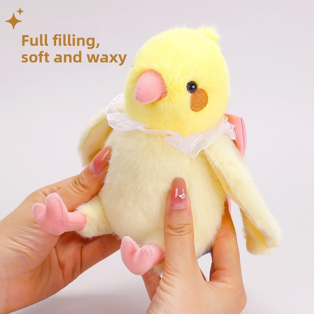 Plush Bird Toy Pigeon Parrot Soft Short Plush For Children And Collectors