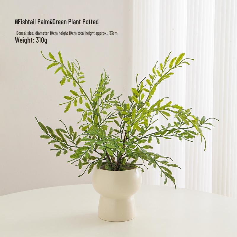 Yapay Çiçek Aranjmanları İçin Zarif Seramik Vazo - Oturma Odası veya Yemek Masası Dekorasyonu İçin Mükemmel