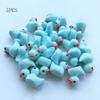 Garden 5pcs Resin Fairy Decoration Crafts Yellow ducklings Ornaments Figurine Miniature