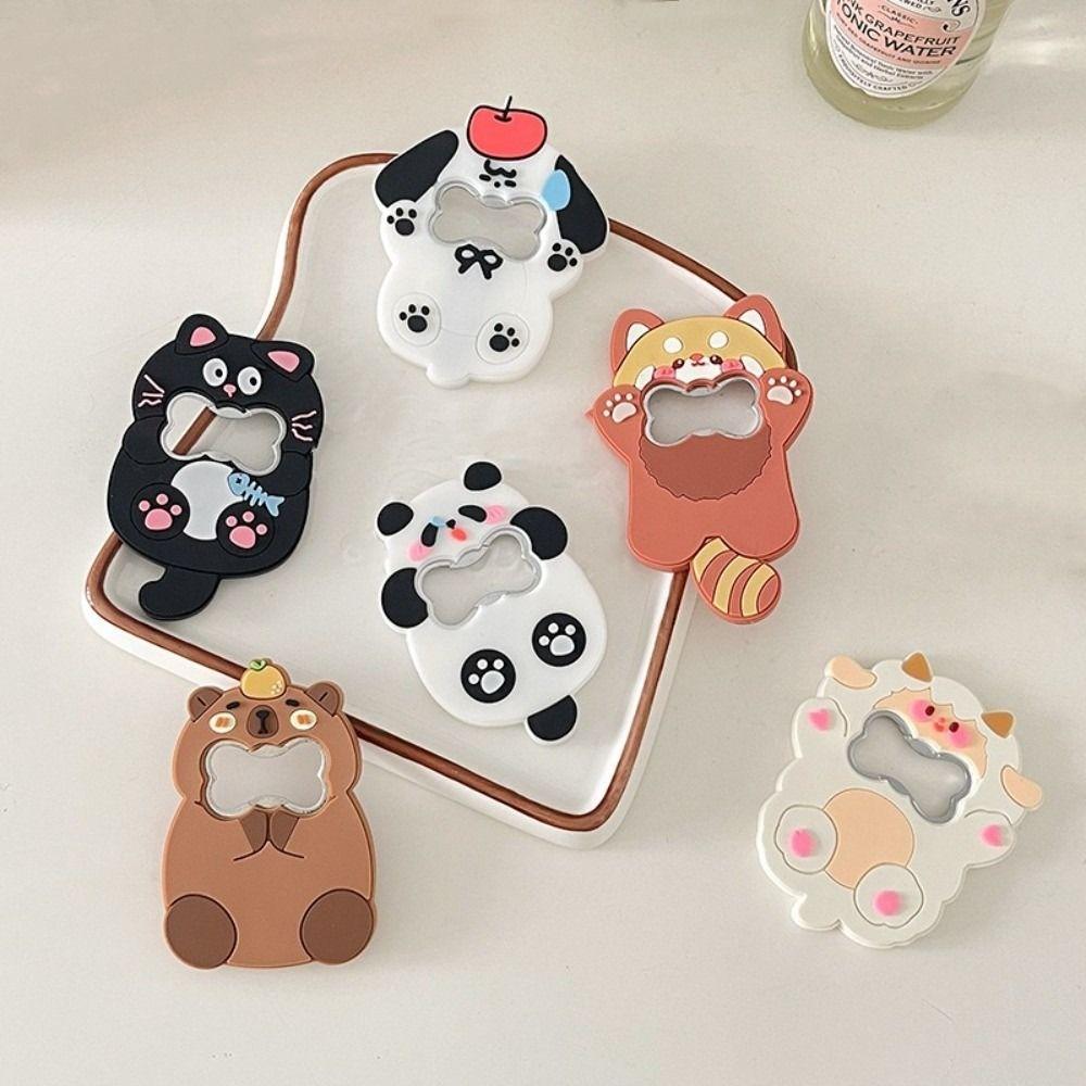 High Quality Capybara Bottle Opener Multifunctional Magnetic Beer Opener Cartoon Refrigerator Stickers