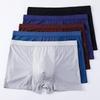 Men's Breathable Mesh Boxer Briefs – Plus Size, Cooling, Four-Corner Design