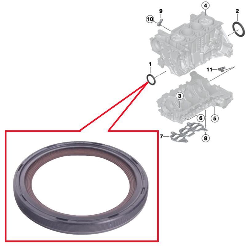 11117568264 Front Crankshaft Oil Seal For
