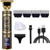 Zero Gapped Trimmers T Blade Trimmer Teamyo 0mm Baldhead Hair Clippers for Men