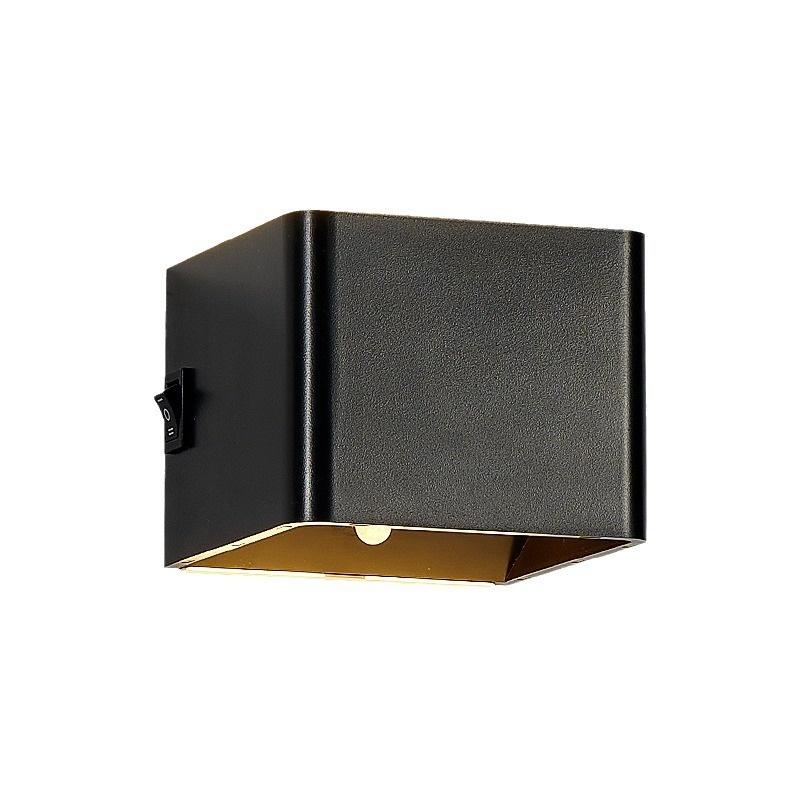 Wall LED Lamp Outdoor Modern Indoor Light, Up Down Wall Mount Lights for Living Room Hallway Bedroom Decor with Battery 2200mAh