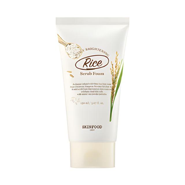 SKINFOOD - Rice Daily Brightening Scrub Foam 150ml 150ml