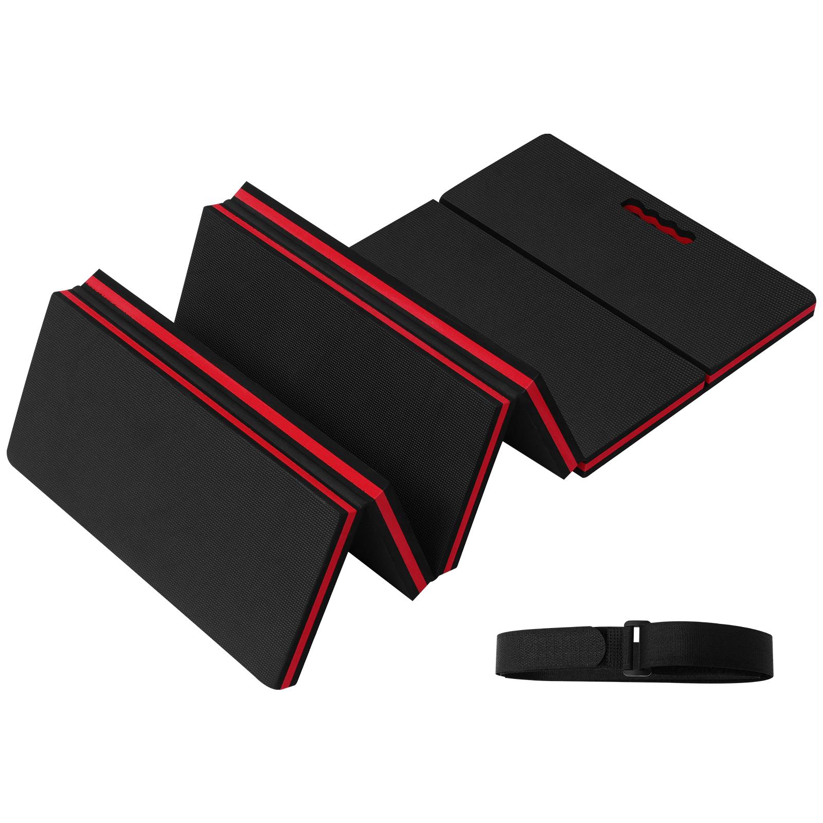 Car Maintenance Mat Foldable Thick EVA Waterproof Garage Work Mat Automotive Repair Creeper Pad Floor Kneeling Protection Tool красный