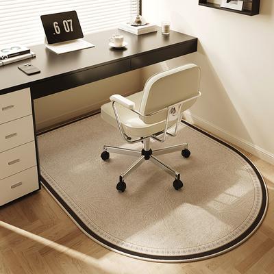 VIKAMA Computer Chair Non-Slip Mat Bedroom Dresser Chair Foot Mat Study Swivel Chair Floor Protection Mat Under Desk Carpet