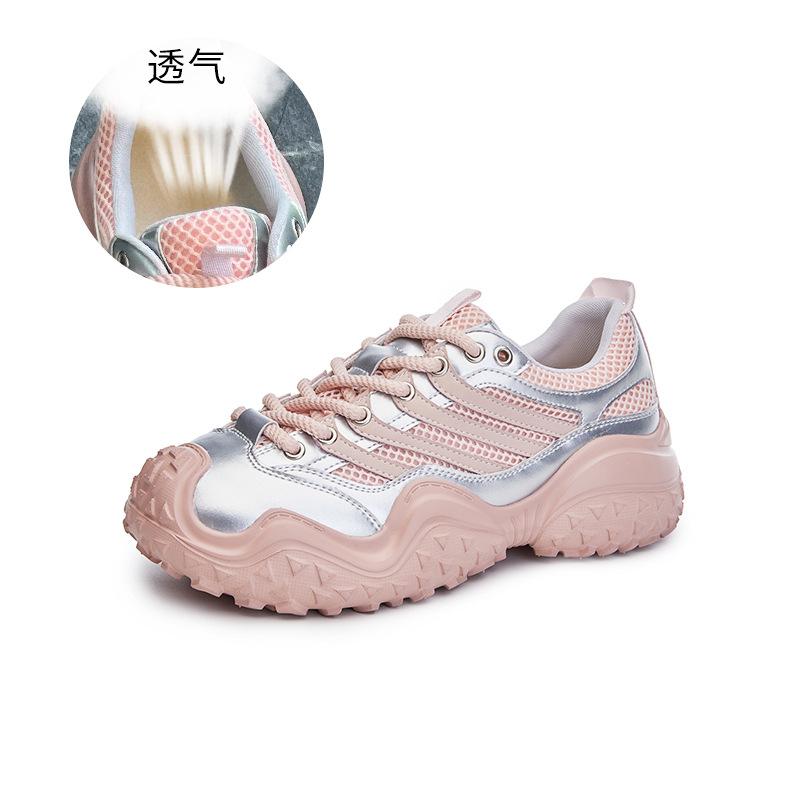 Dad shoes women's 2025 spring and summer new versatile shoes children's casual platform sports shoes women's ugly cute women's shoes