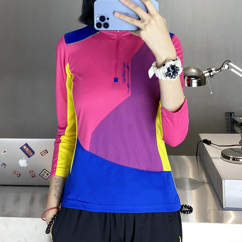 

Новая походная футболка женская альпинистская футболка с длинным рукавом для спорта на открытом воздухе скалолазание кемпинг треккинг рубашки одежда для спорта на открытом воздухе L розы красного