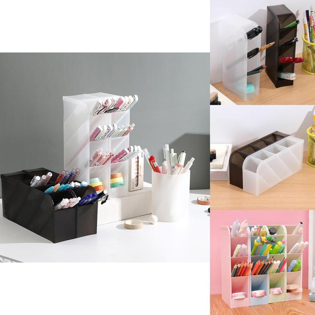 Eleganter Schräg-Einsatz Stifthalter Schreibtisch-Organizer Für Stilvolle Schreibtisch-Schreibwarenaufbewahrung