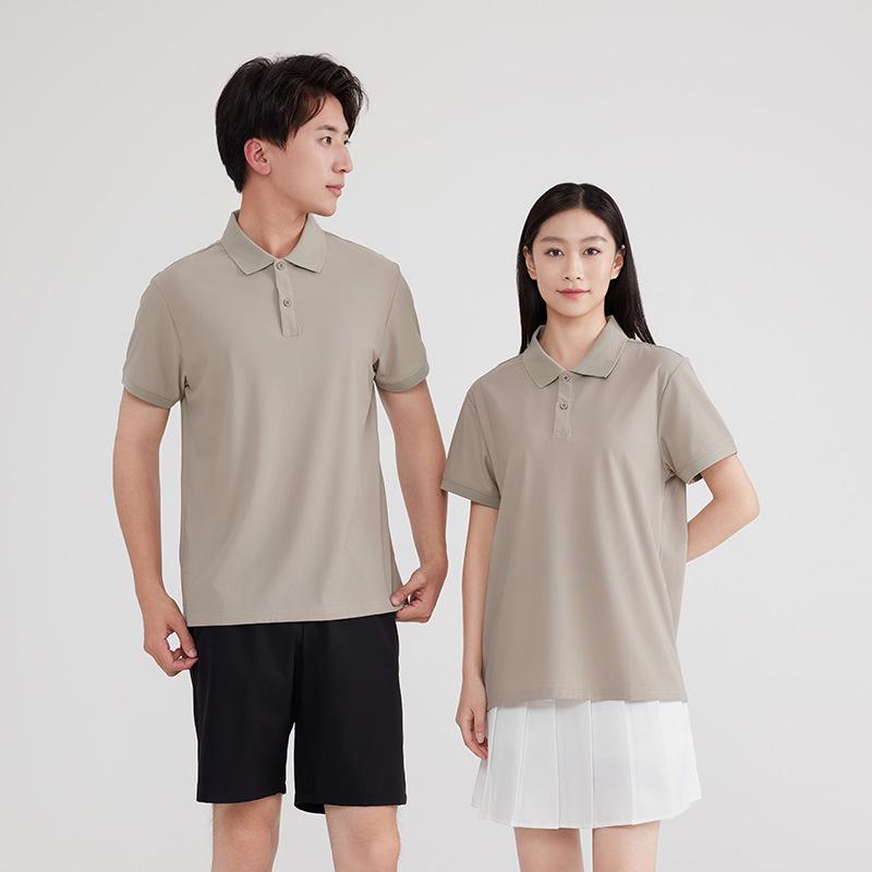 Custom Multi-Color Polo Shirt: Logo Print, Turn-Down Collar, Short Sleeve, Loose Fit, Embroidery