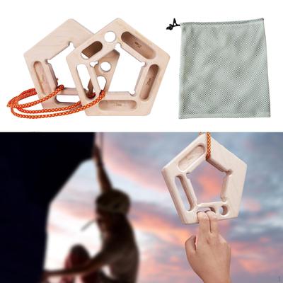 Prancha de suspensão com Escalada de Corda Prancha de Dedos Construção de Core Prancha de Treino de Boulder Prática de Suspensão