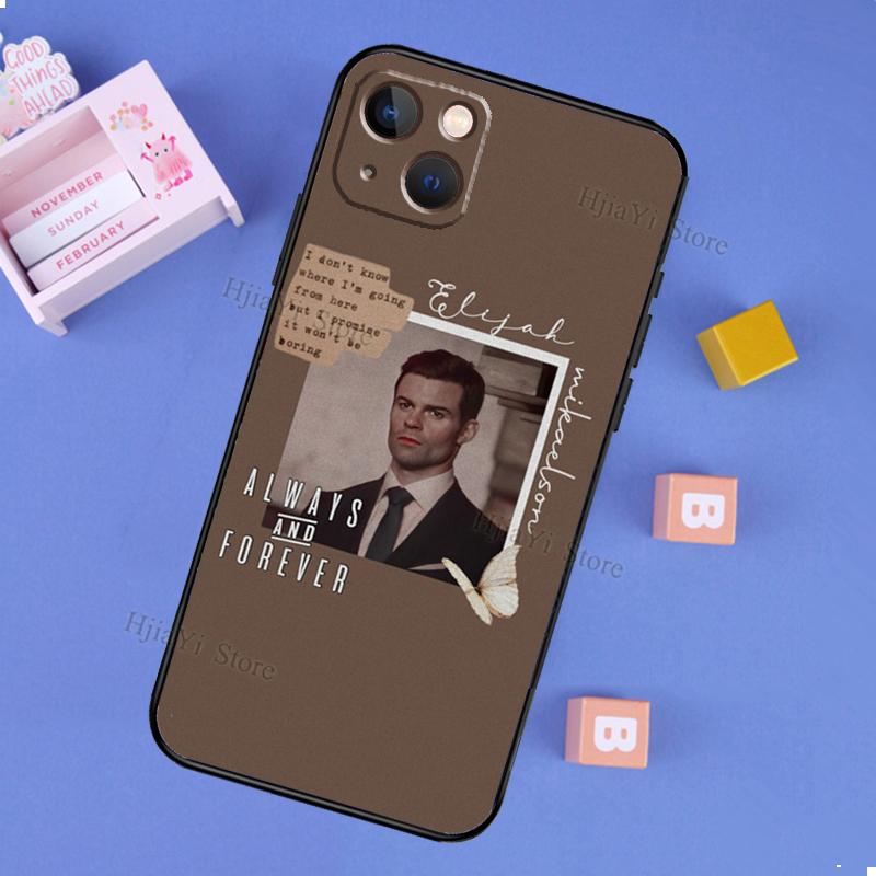 

Elijah Mikaelson The Originals Fundas For iPhone 13 Pro Max 11 14 12 Pro mini 7 8 Plus 5S SE 2020 X XR XS Max Phone Cover iPhone 12 mini