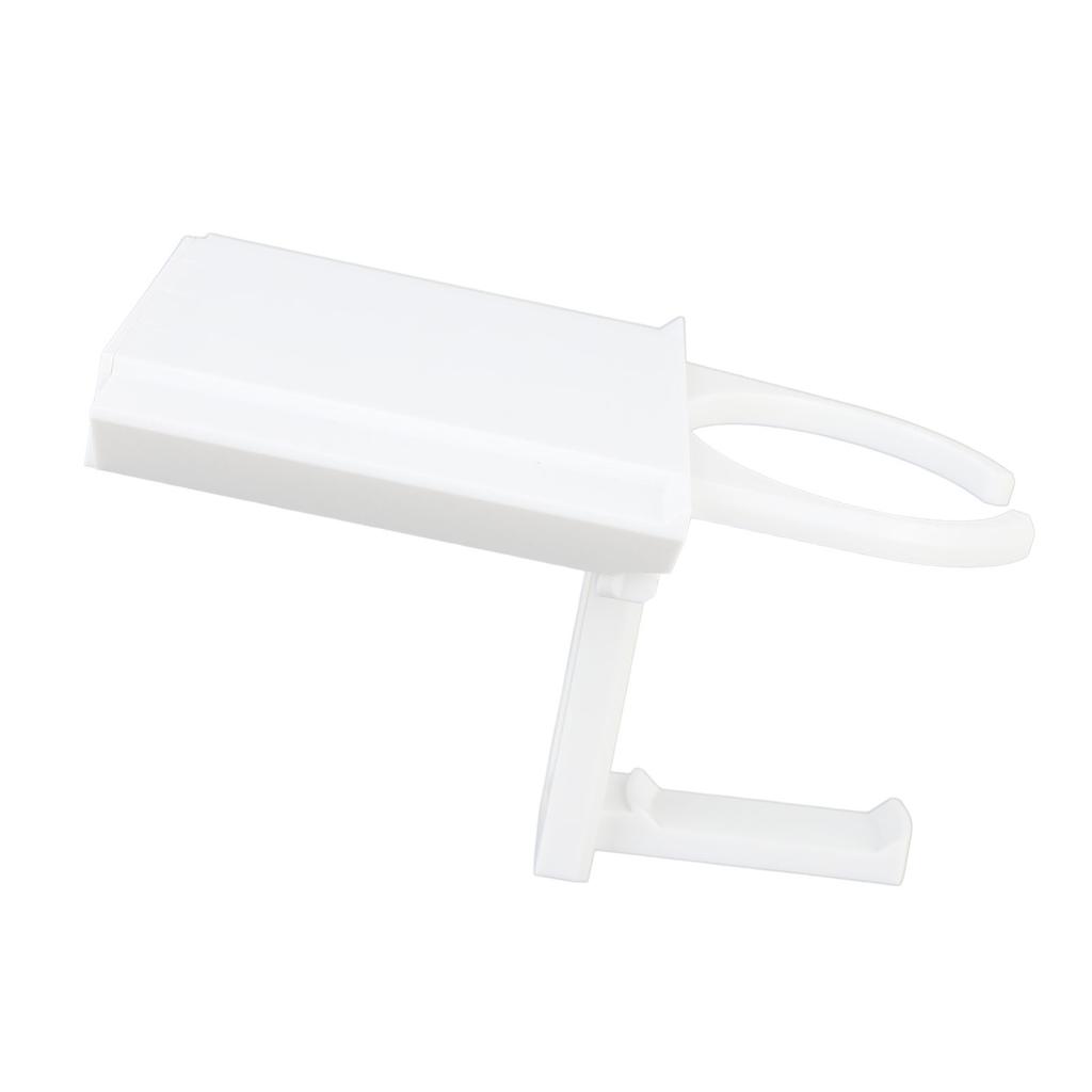 Desk Cup Holder ABS Fold Out Under Desk Water Bottle Stand Headphone Hanger with Double Sided