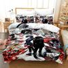 3D Printed Anime Tokyo Ghoul Bedding Set Duvet Cover Kaneki Ken Double Twin Full Queen King Adult Kids Bedclothes Quilt a Cover