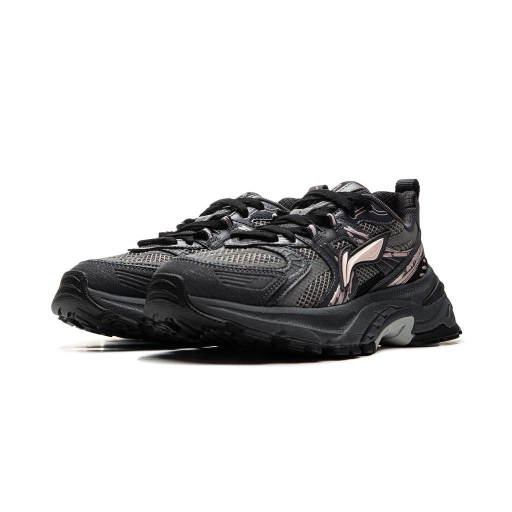 Li Ning Beichen 2K Y2K Millennium Style Retro Comfortable Versatile Thick Sole Increased Height Non-Slip Wear-Resistant Low-Top Dad Shoes AGCU354-1
