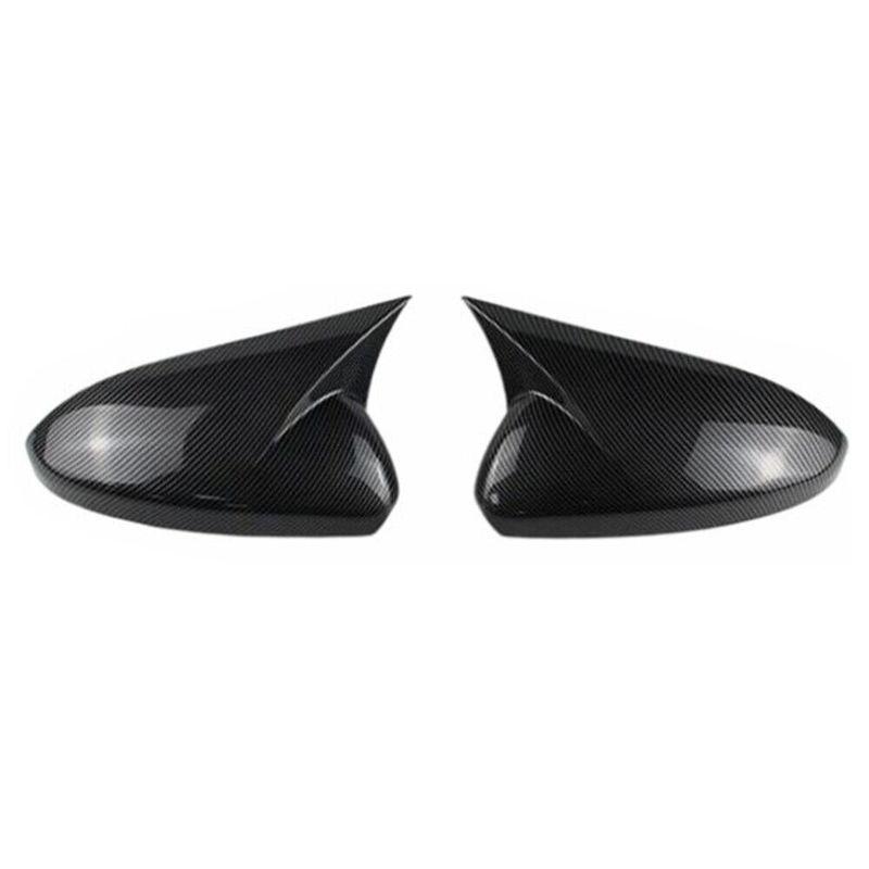 For Chevrolet Cruze 2009-2014 Car Rearview Side Mirror Cover Wing Cap Sticker Exterior Door Rear View Case Trim Carbon Fiber