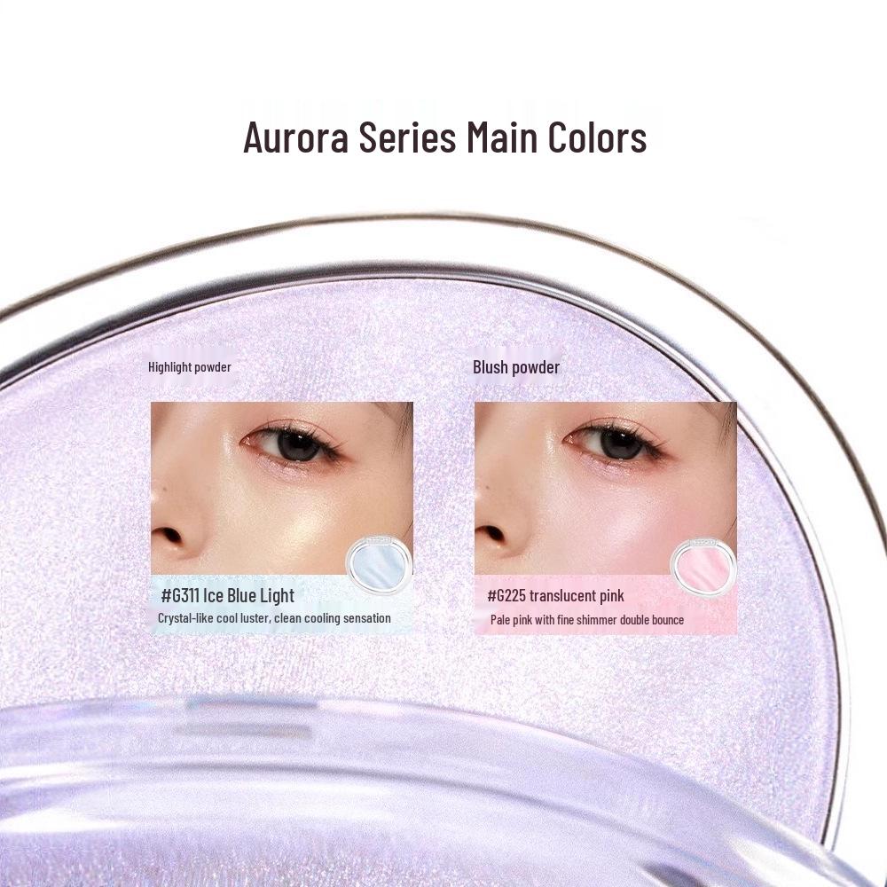 Aurora Joocyee Yeast Highlighters, Blushes, and Amber Shell Contour Vitality Armor Butterfly Set