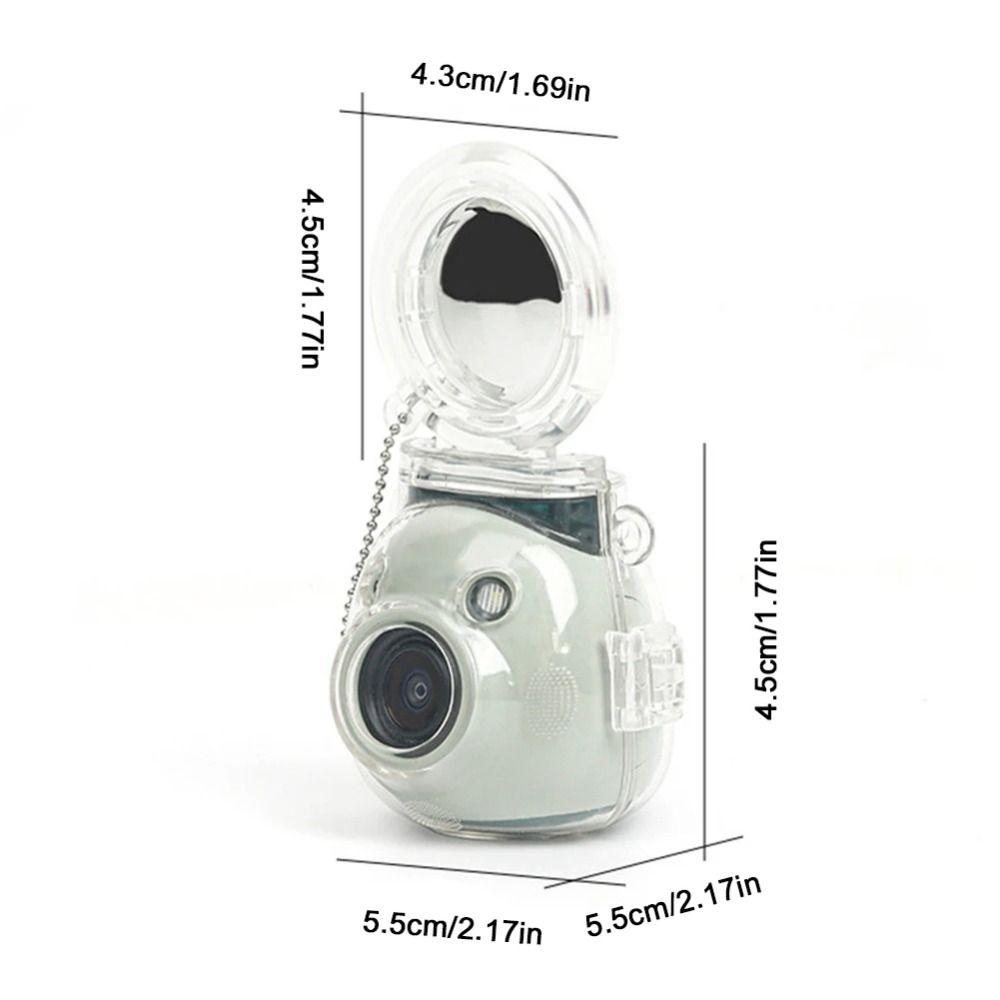 Protection Case Selfie Mirror Crystal Case Set Waterproof Camera Protective Shell Storage Bag