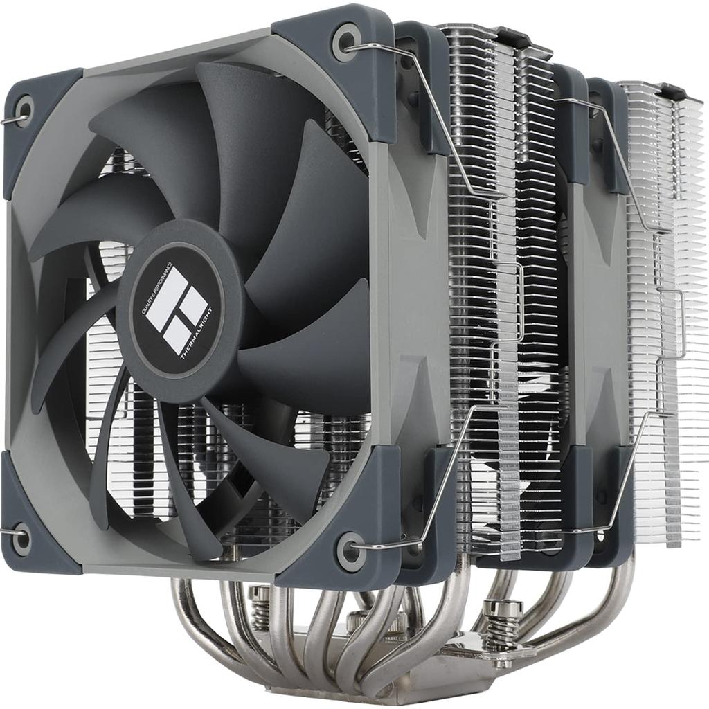 Thermalright Peerless Assassin 120 CPU Cooling Heatsink, Double Tower Heatsink, 6 Hot Pipe CPU Cooler, Double 120mm TL-C12 PWM Fans, Aluminum