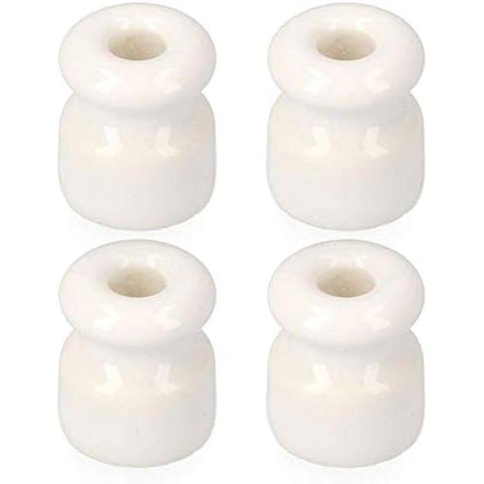 EDM 8434259004663 Isolateur pour câble tressé emballé (4 unités), Multicolore