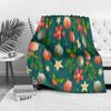 Tuniu Soft Plush Throw Blanket Decorative Sofa Bed Room Cushion Cover Floral Pattern Warm Cozy Throw Blanket