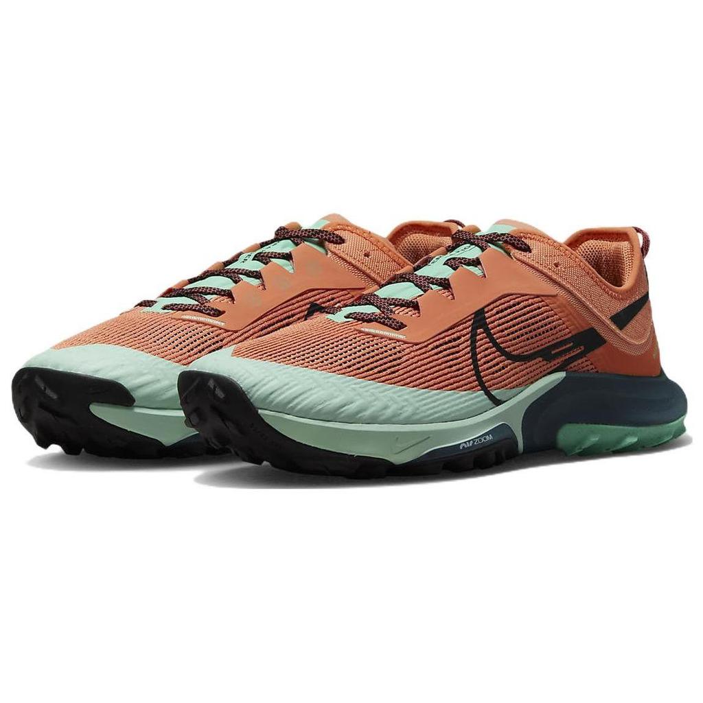 Nike Air Zoom Terra Kiger 8 Orange Trance Mint Foam Mineral Slate Black Men's Trail Running Shoes DH0649-801