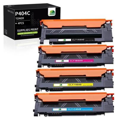 Pack of 4 Compatible Samsung CLT-404 CLT-P404C Toners for Xpress SL-C480W C483W C480FW C430W