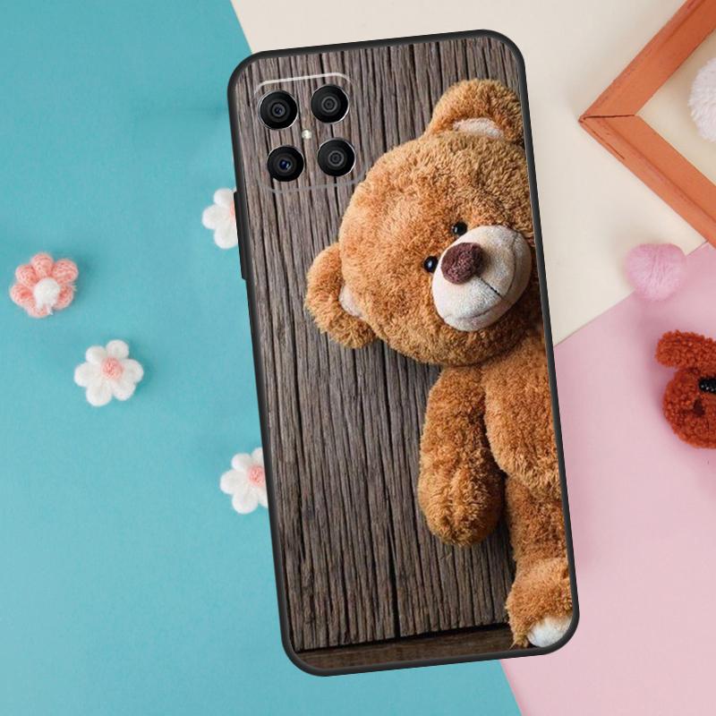 Cute Bear Case For Honor Magic 7 5 6 Lite Pro Honor X8b X9b X9a X8a X8 X9 X9c 50 70 90 200 Lite Cover