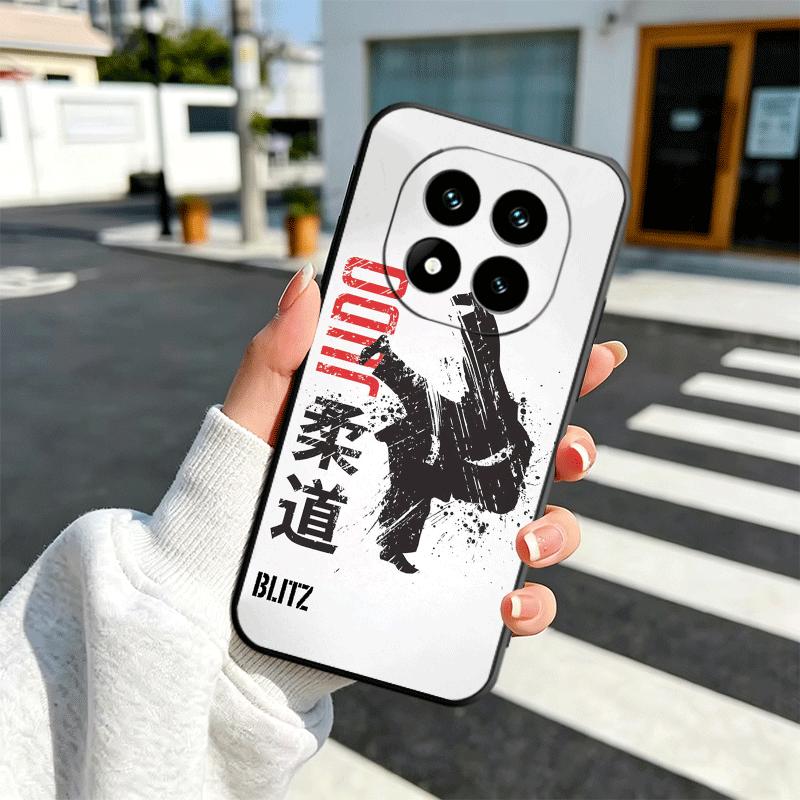 Judo Jiu Jitsu BJJ Brazilian Soft Phone Case for Xiaomi Redmi Note 12 13 14 15 Pro Plus 11 12S 11S 11T 10 4G Black Cover Back Sh