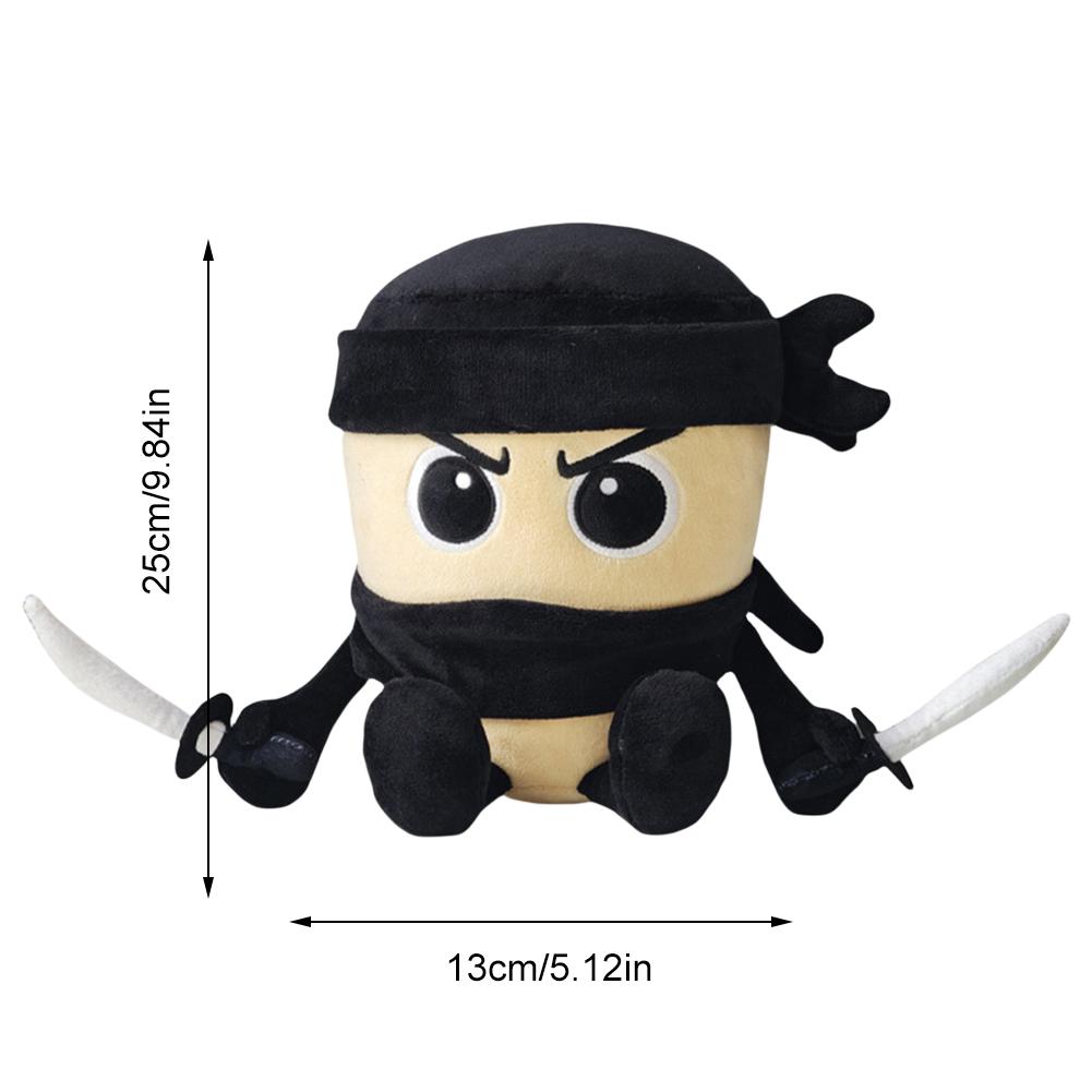 Tung Tung Tung Sahur Italian Soft Stuffed Animal Doll Funny Pillow Figure Doll Plush Toy Cartoon Character Collectible Gift