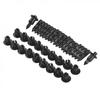 Pack of 20 Plastic Rivet Clips for Bike Fairing Trim For & For Suzuki