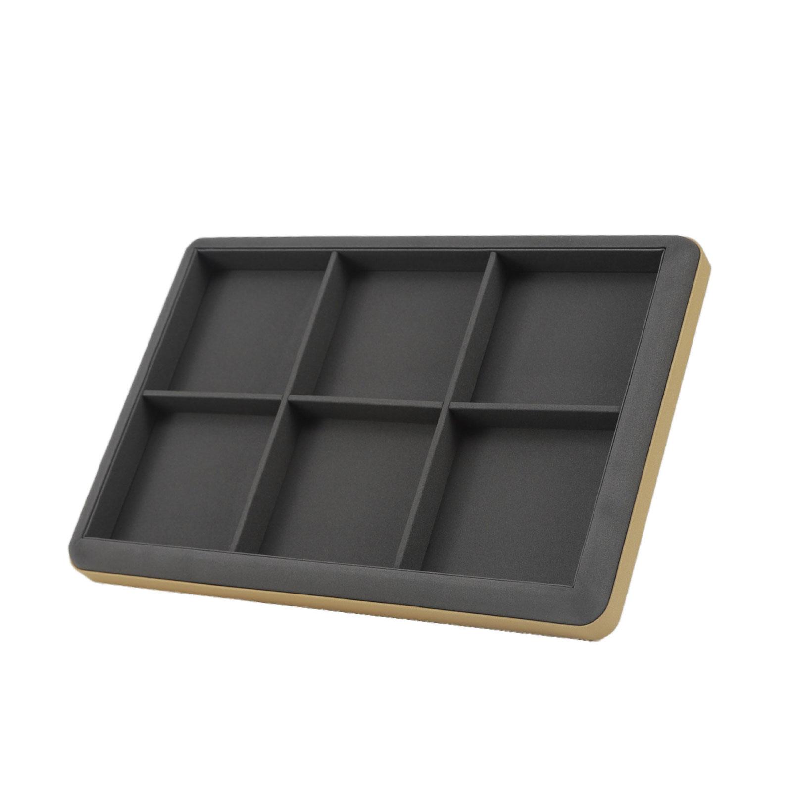 

Штабелируемые подносы из искусственной кожи для ювелирных изделий, аксессуары для дома, сережек, колец, ожерелий, браслетов, решение для хранения и демонстрации 1