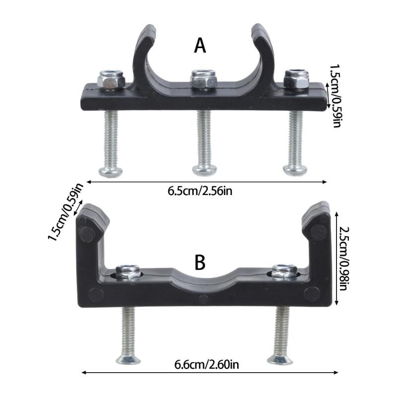 Heavy Duty Folding Wagon Trolley Pull Handle Fixing Fastener Clip Plastic Replacement Part For Outdoor Camping Beach Use