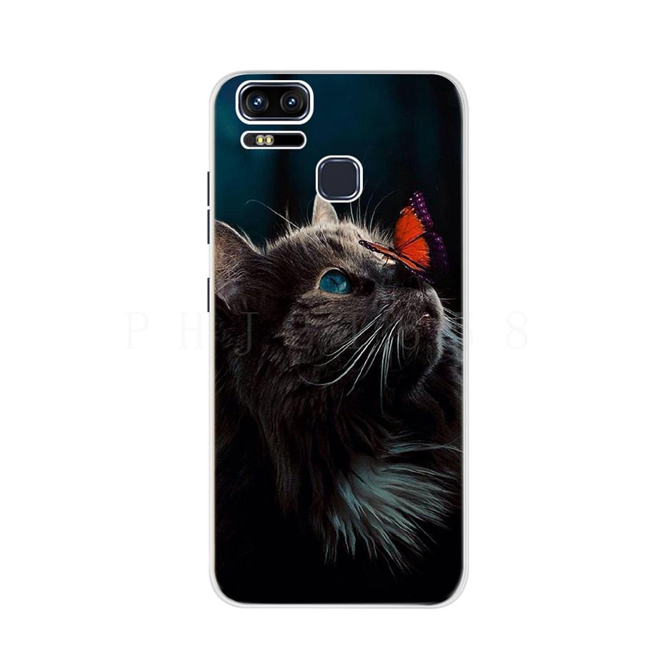 For Asus Zenfone 3 Zoom ZE553KL Case Zenfone Zoom S Z01HD Z01HDA Silicone Soft TPU Phone Back Cover Cases For Asus ZE553KL Funda