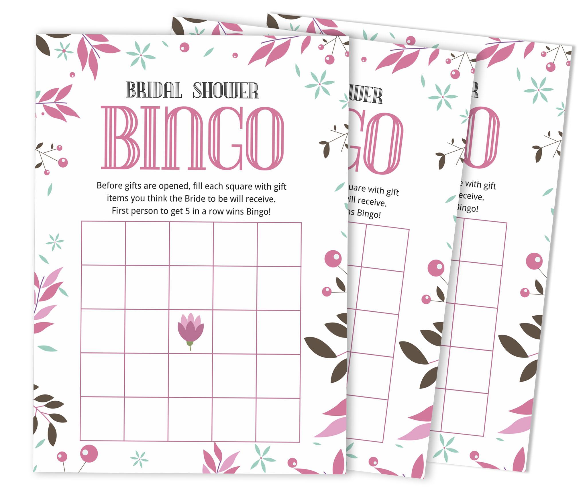 

Inkdotpot CardsA для свадебного душа, девичника, массового пустого квадрата, заполнения идей подарков 5 x 7 Inches белый