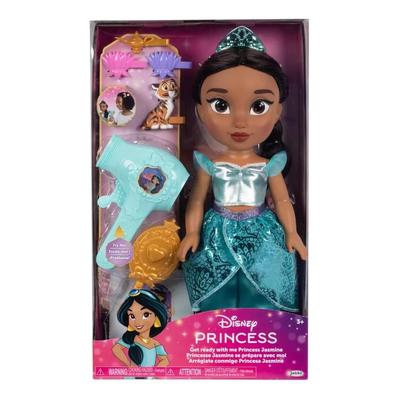 Disney Princess Anna and Elsa Hair Care Set with Hair Dryer, Hair Brush, and Styling Accessories for Toddlers