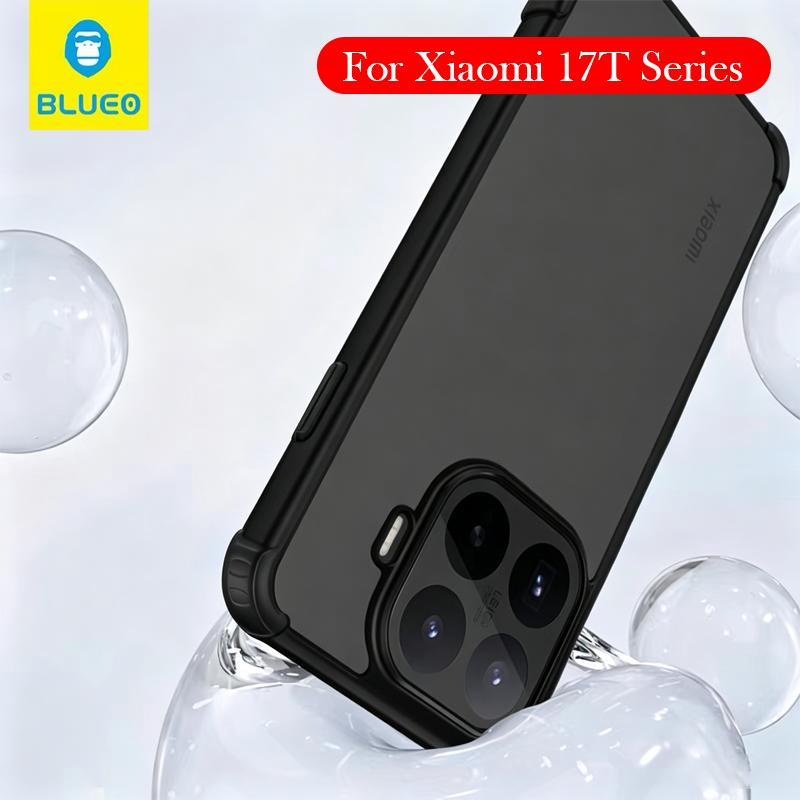 Blueo Matte Case For Xiaomi 17T Pro Wireless Charging Back Cover Case for XIAOMI 17T