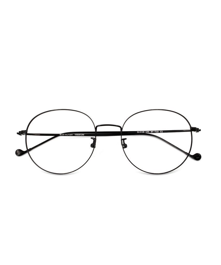 Beullupaegtoli T10 Black Glasses Blue Light Blocking Glasses