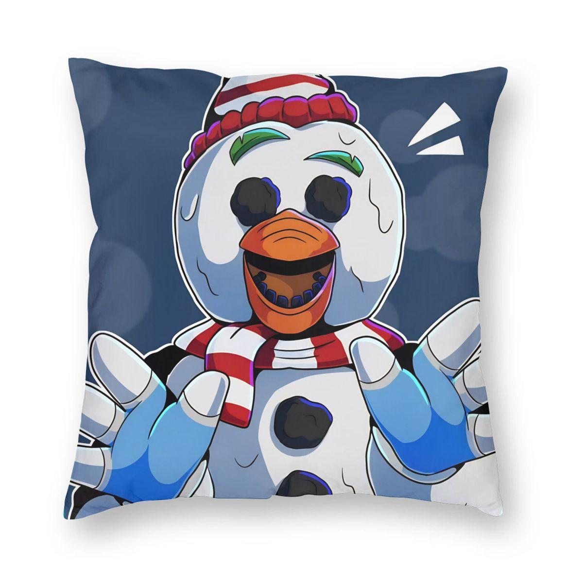 FNAF Наволочка для подушки At Freddys Мягкая полиэстеровая наволочка для подушки Декоративная наволочка для декоративной подушки Домашняя Квадратная 45x45 см 30x30cm 12x12in