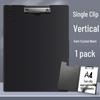 Thick A4 Clipboard with Double Clips and Loose-leaf Holder for Office Use
