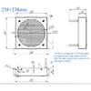 1PC Microchannel condenser coil parallel flow Condenser for Compressor refrigeration micro channel tube and fins heat exchanger