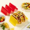 1/2/6Pcs Mexican Roll Rack Taco Holder Plastic Taco Holder Wave Shape Tray Holder Taco Cake Rack Display Stand Kitchen Gadgets