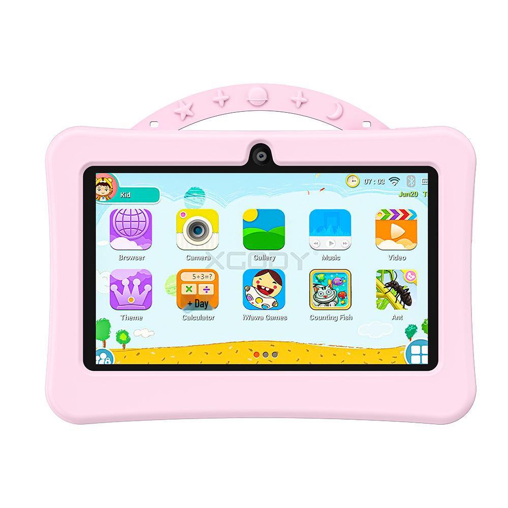 7-inch Android 14 Kids Tablet, 4+64GB, WiFi, Drop-Proof, with Games