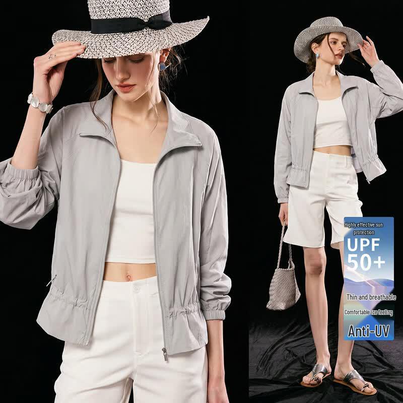 Wudao Lightweight UPF50+ Sun Protection Zipper Jacket XL