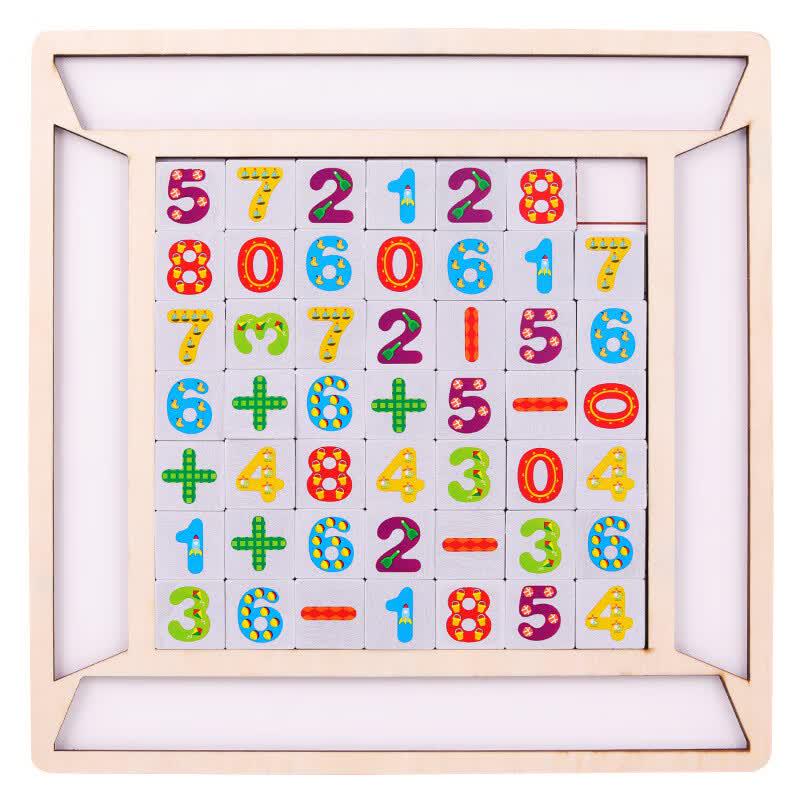 Mussels Kids Wooden Magnetic Number Matching Game