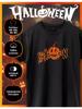 Halloween bedrucktes T-Shirt