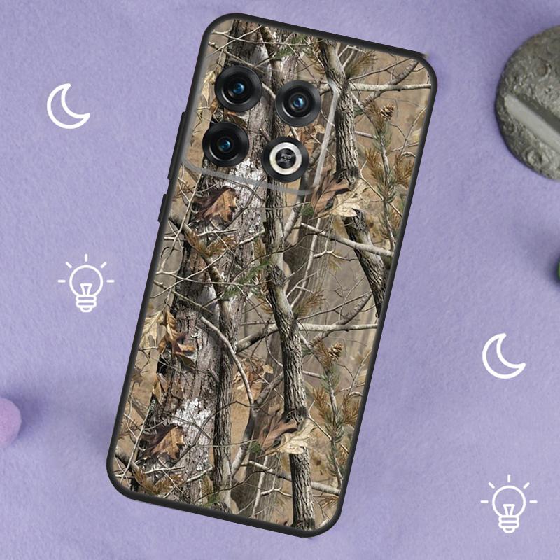 Camouflage Jagd Case Für OnePlus 13R 12R 10R 13T 15 13 12 11 8T 10T Nord CE 4 3 2 Lite N20 N30 Nord 5 Hülle