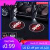 For Jeep Car HD Projector Door Light Welcome Lamps Accessories For Jeep Grand Cherokee Wrangler JK Gladiator Compass Renegade