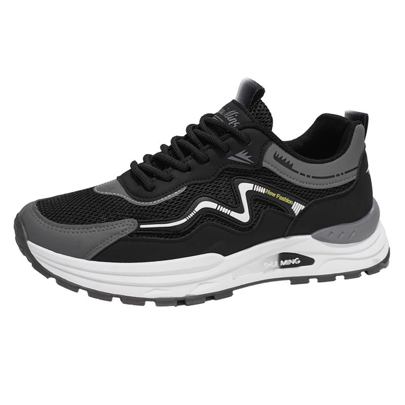 Summer new breathable fashion mesh shoes soft sole non-slip light versatile casual men's shoes sports  student running sneakers